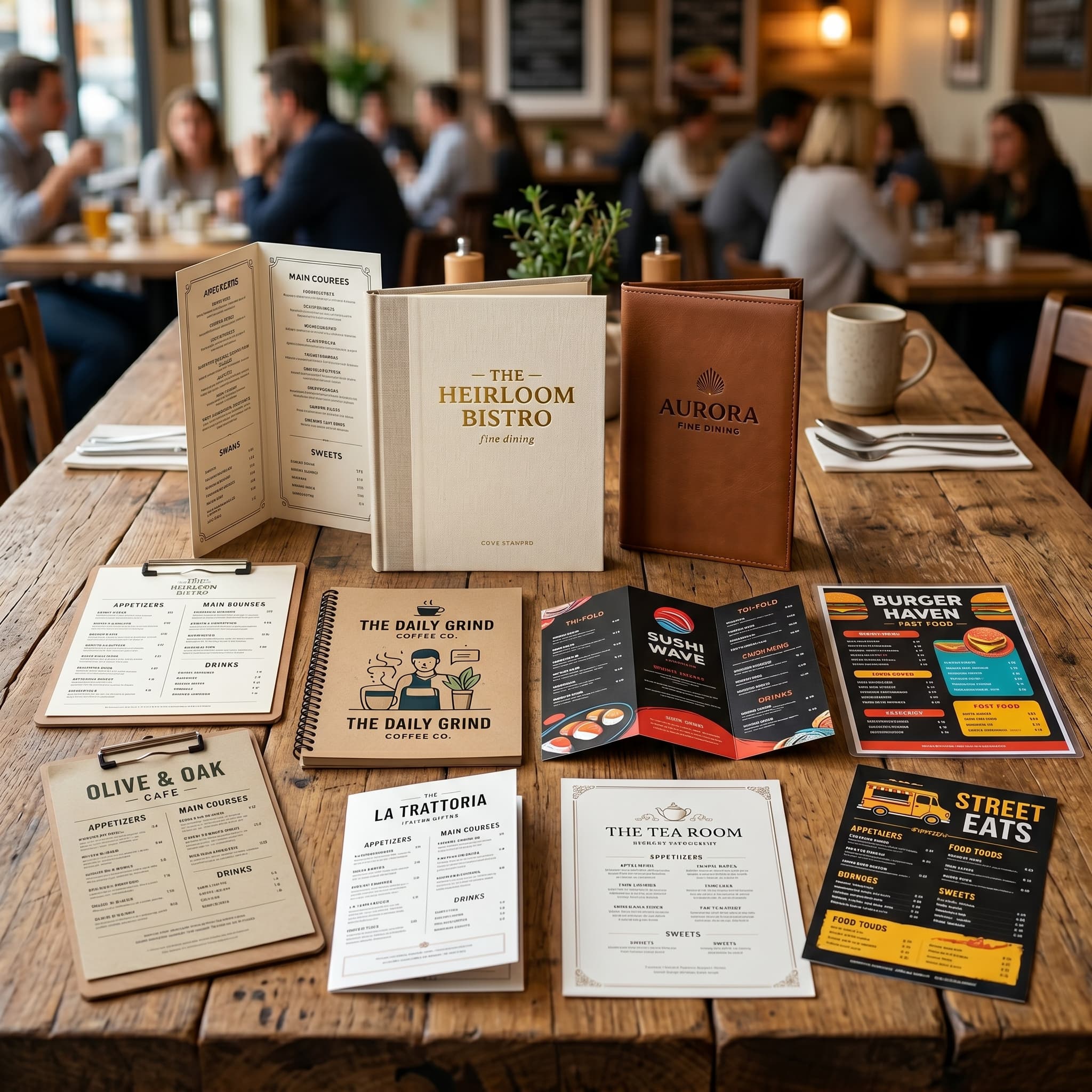 Création de Menus